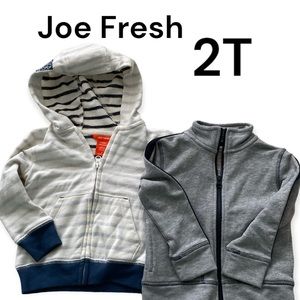 2T zip ups